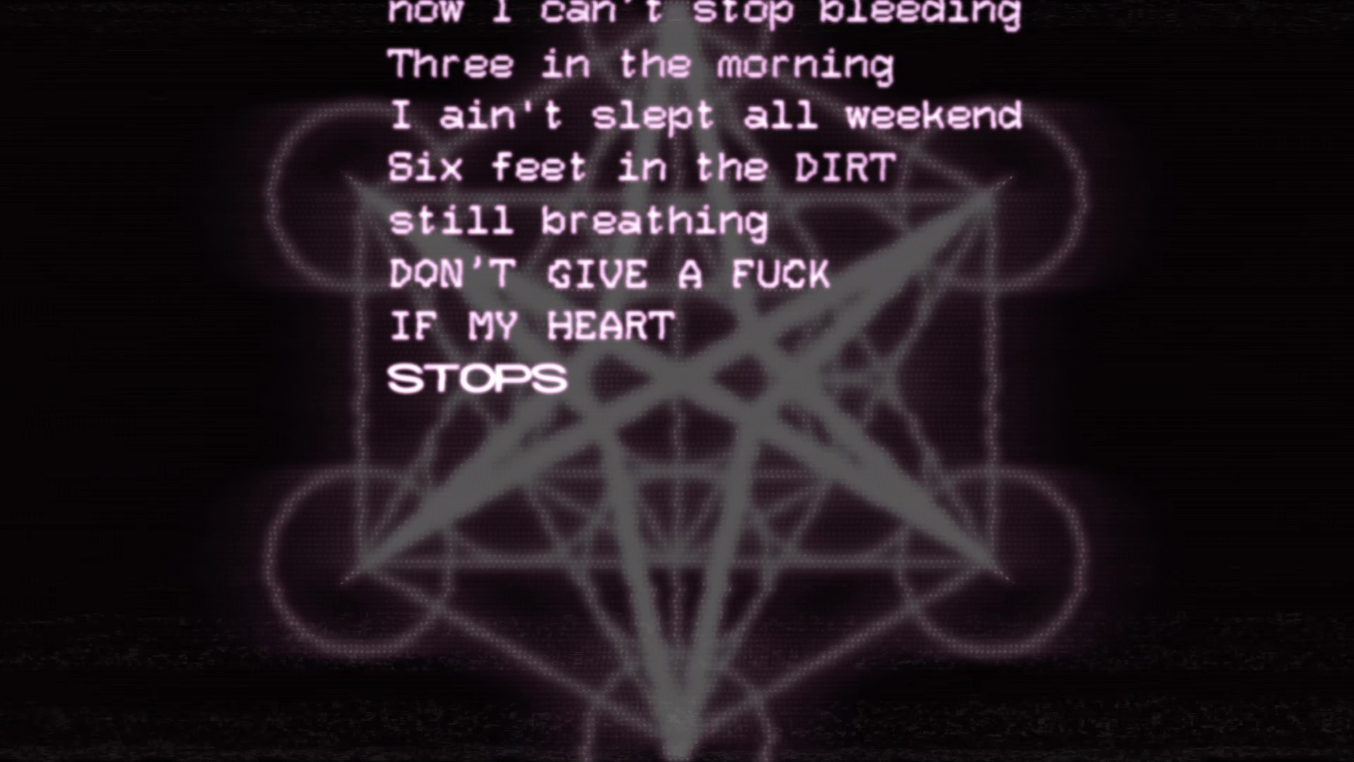 Lyrics Video frame